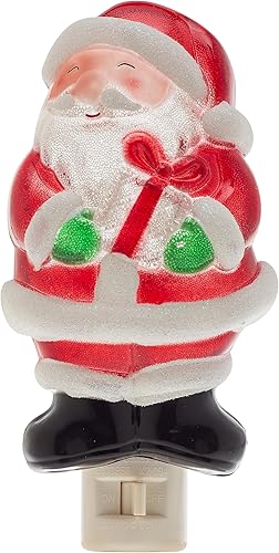 Creative Hobbies Luz nocturna Heavenly Glow Angel - Incluye 5 W C7 y enchufe giratorio con interruptor de encendidoapagado