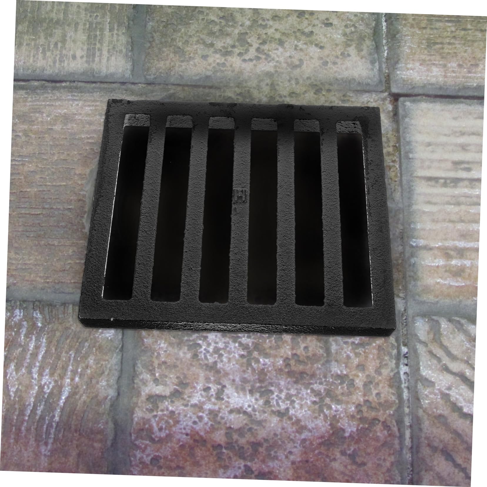 Couvercle de Drain Carré Fonte Filtrante pour Évier de Cuisine et Salle de Bain Odeur et Pratique Dimensions