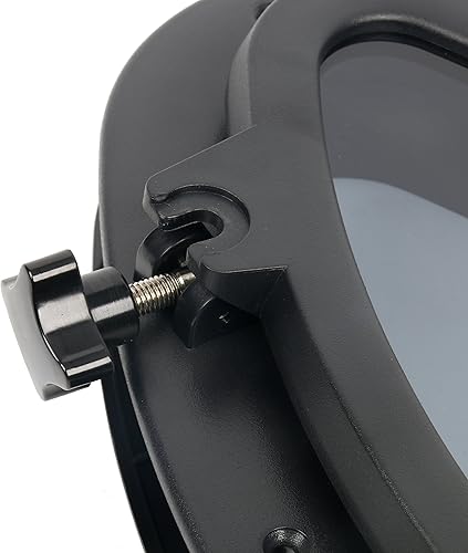 Miniatura 7 de Amarine Made Yate de barco elíptica apertura ovalada Portlight Porthole 16" X 8-58" agujero de puerto de ventana de repuesto - ABS, vidrio templado,