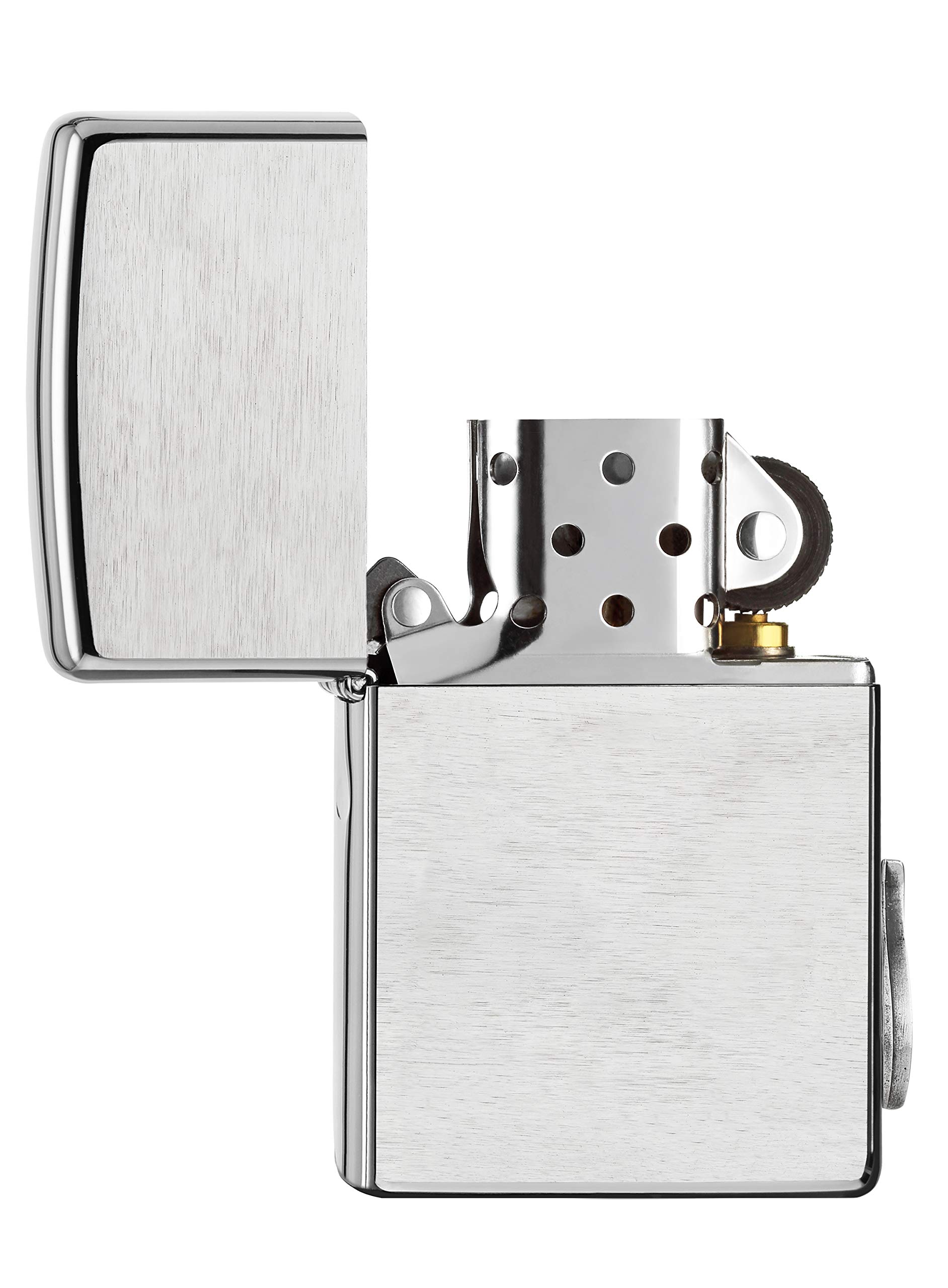ZIPPO Stormaansteker, Click, embleem Attached, Royal Blue mat, navulbaar, in hoogwaardige geschenkdoos