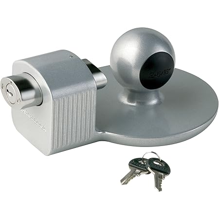 Master Lock Trailer Lock, Trailer Coupler Lock, Fits 2-5/16 in. Couplers, 378DAT