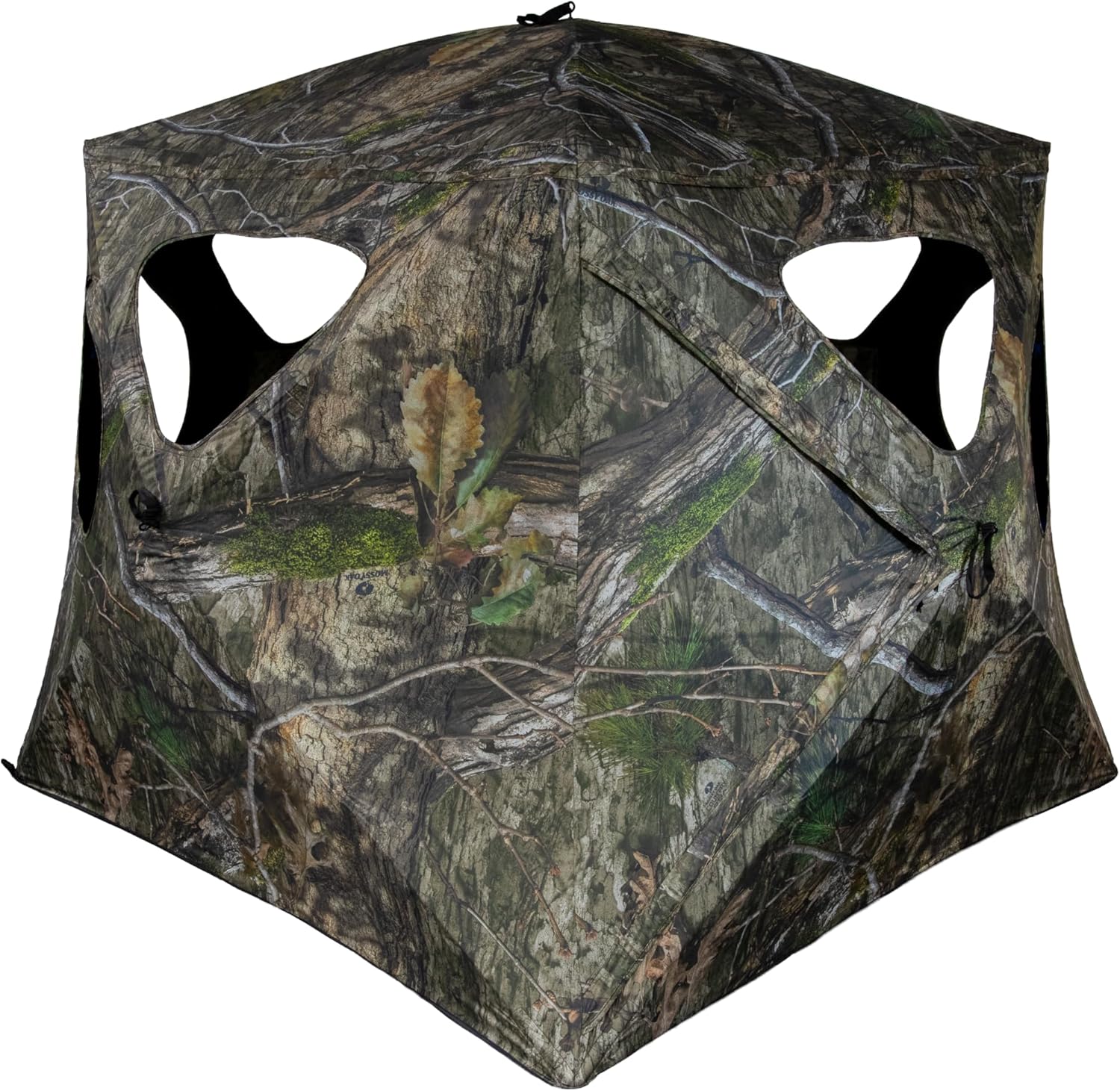 Ameristep Silent Brickhouse Wide Bottom / ​FIRE Retardant / 75X75X66 Footprint / 80" Shooting Width/MO Country DNA XL