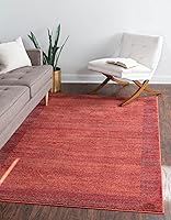 Vista 35 de Unique Loom Del Mar Collection - Alfombra de área - Abigail (2 x 8 pies, verde claro/marfil)