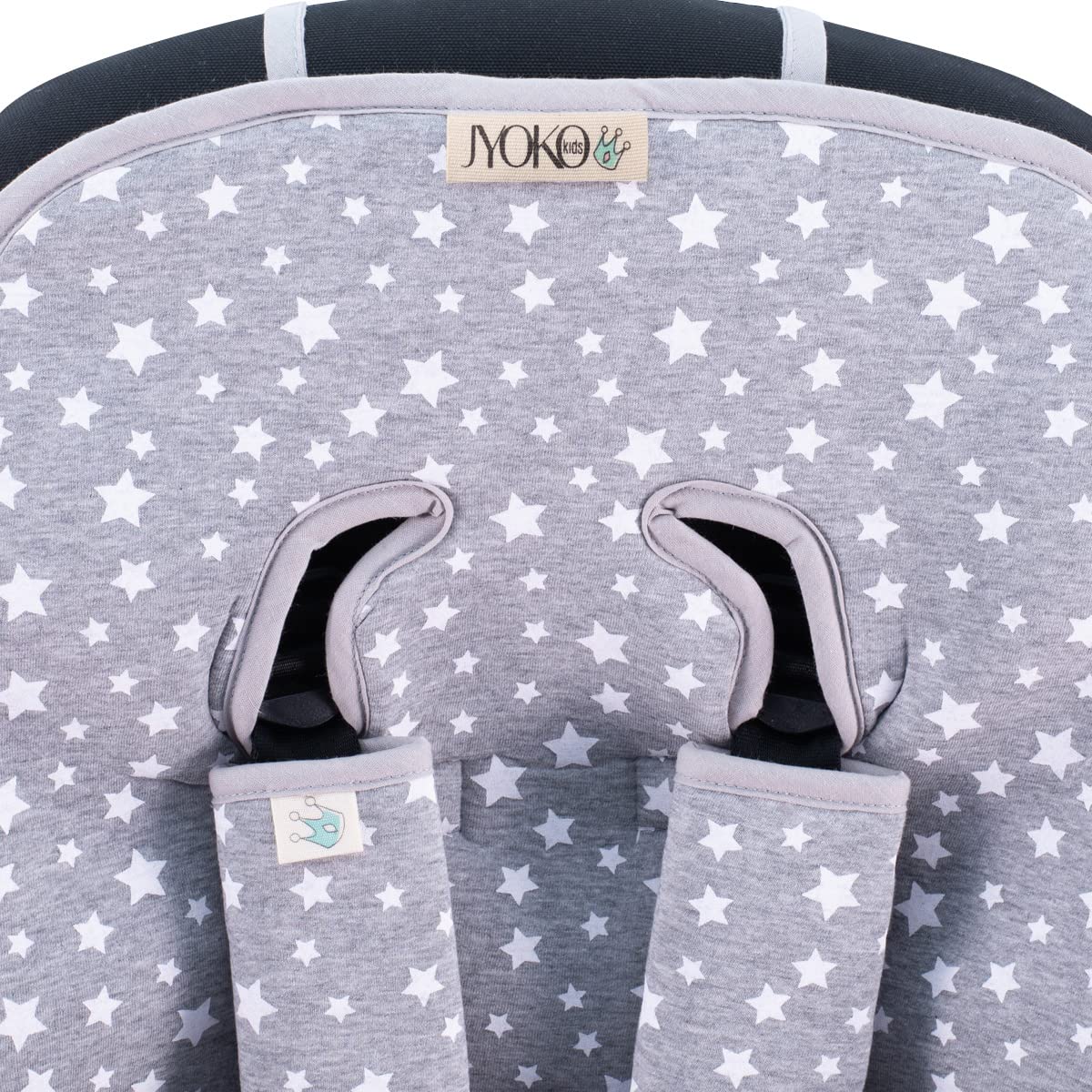 JYOKO KIDS Copertura materasso per passeggino (White Star)