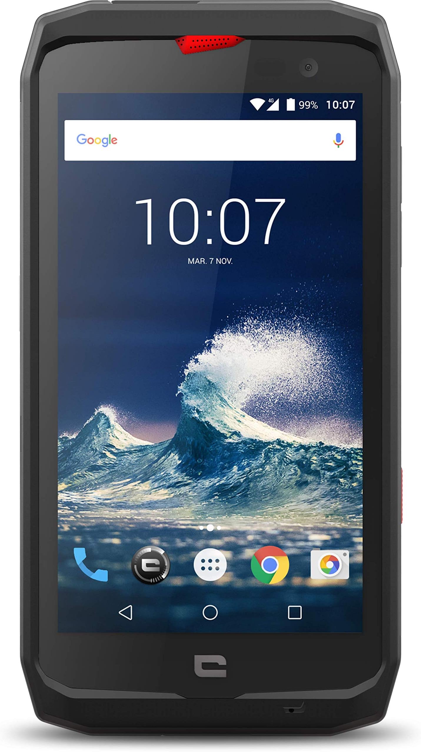 Crosscall ACX3.BO.NR150 Action X3 32 GB UK SIM-Free Smartphone - Black/Red
