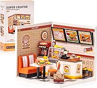 Vista 10 de Super Creator - Juego de construcción de mini bloques para adultos, kit de casa de plástico en miniatura Super Store - juguetes de bloques