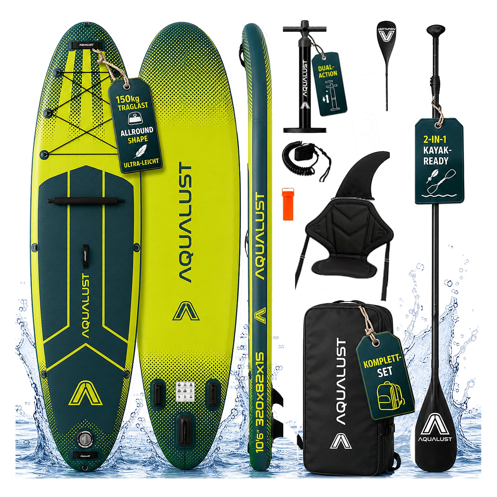 SUP Board Kinder aufblasbar Standup Paddle Stand Up Paddling