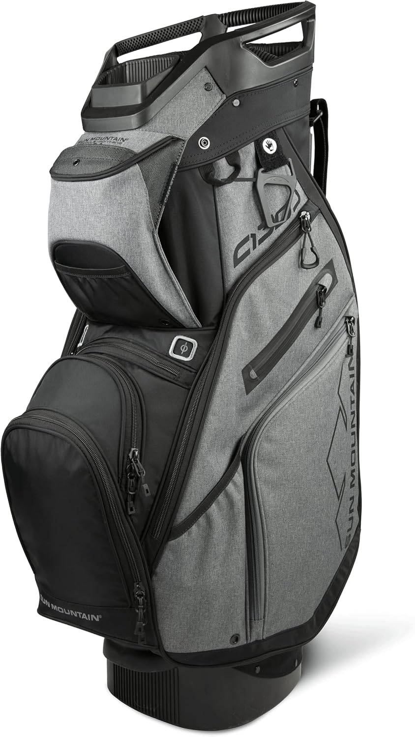 Sun Mountain Mens 2022 C130 14-Way Divided Golf Cart Bag - Navy-RED-White : Sports & Outdoors
