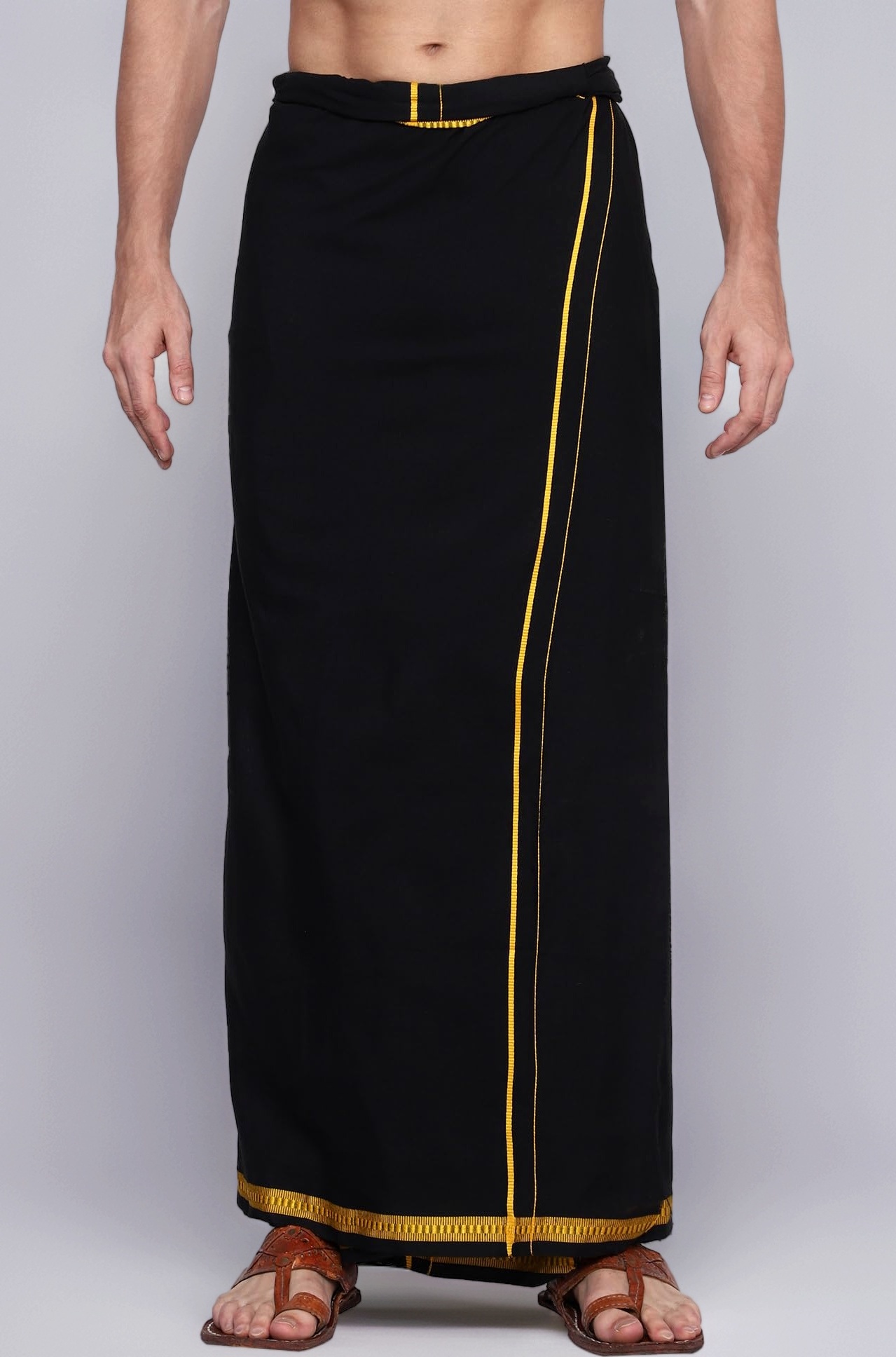 Men's Cotton Colorful Lungi in Size 2 Mtrs Single Lungi- Pack Of 1