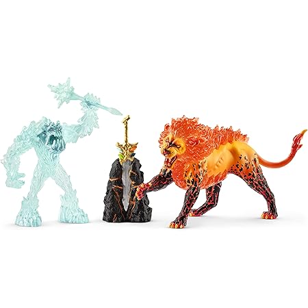 SCHLEICH Schleich Eldrador Creatures Eiswelt und Lavawelt Lunchbox