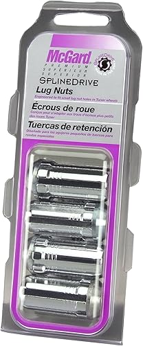 McGard 65315 Tuerca de tracción de asiento de cono cromado (tamaño de rosca M14 x 1.5) Juego de 4