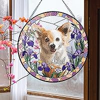 Vista 23 de Atrapasol conmemorativo para perros, personalizado con nombre, atrapasol de razas de perros, atrapasoles personalizados para pérdida de mascotas