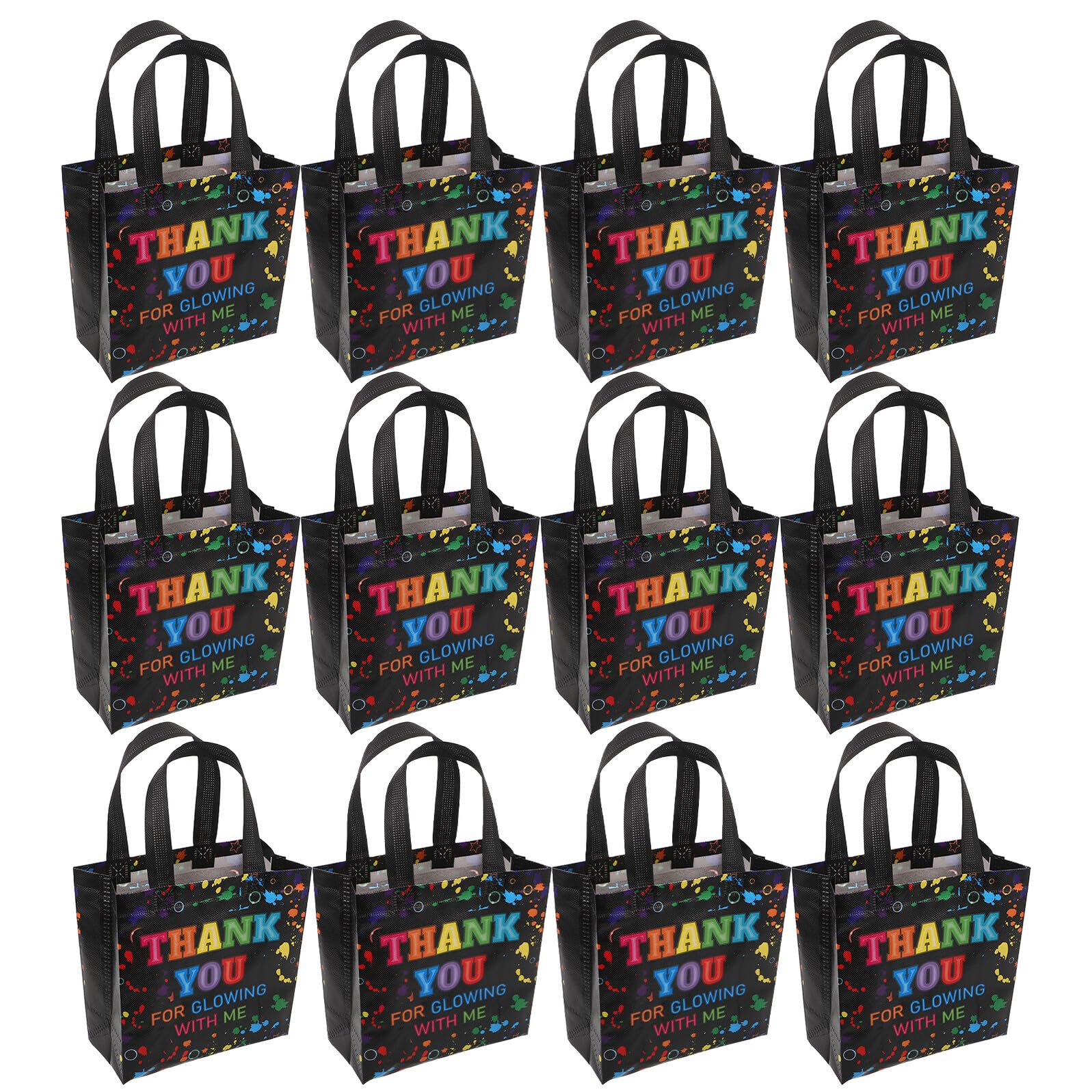 VERDANVERSE 30 Piezas Bolsas de Obsequio para Cumpleaños No Tejidas Bolsas de Dulces para Fiestas para Regalos de Fiesta para Envoltura de Cumpleaños