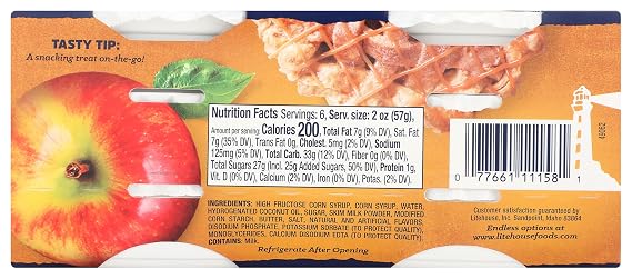Litehouse Old-Fashioned Caramel Dip - كؤوس كراميل ، كراميل سناك ديب ، كراميل أبل ديب ، خالي من الغلوتين ، نباتي ، مصنوع من الزبدة الحقيقية وزيت جوز الهند - 6 عبوة من 2 كوب فردي