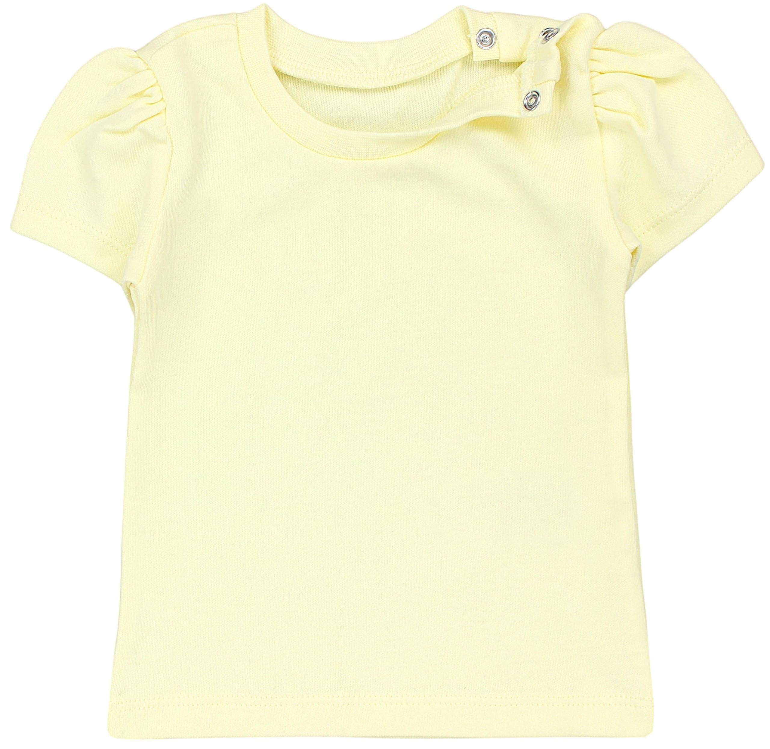 TupTam Camiseta de Bebé para Niña Manga Corta Estampado Colorido Pack de 5