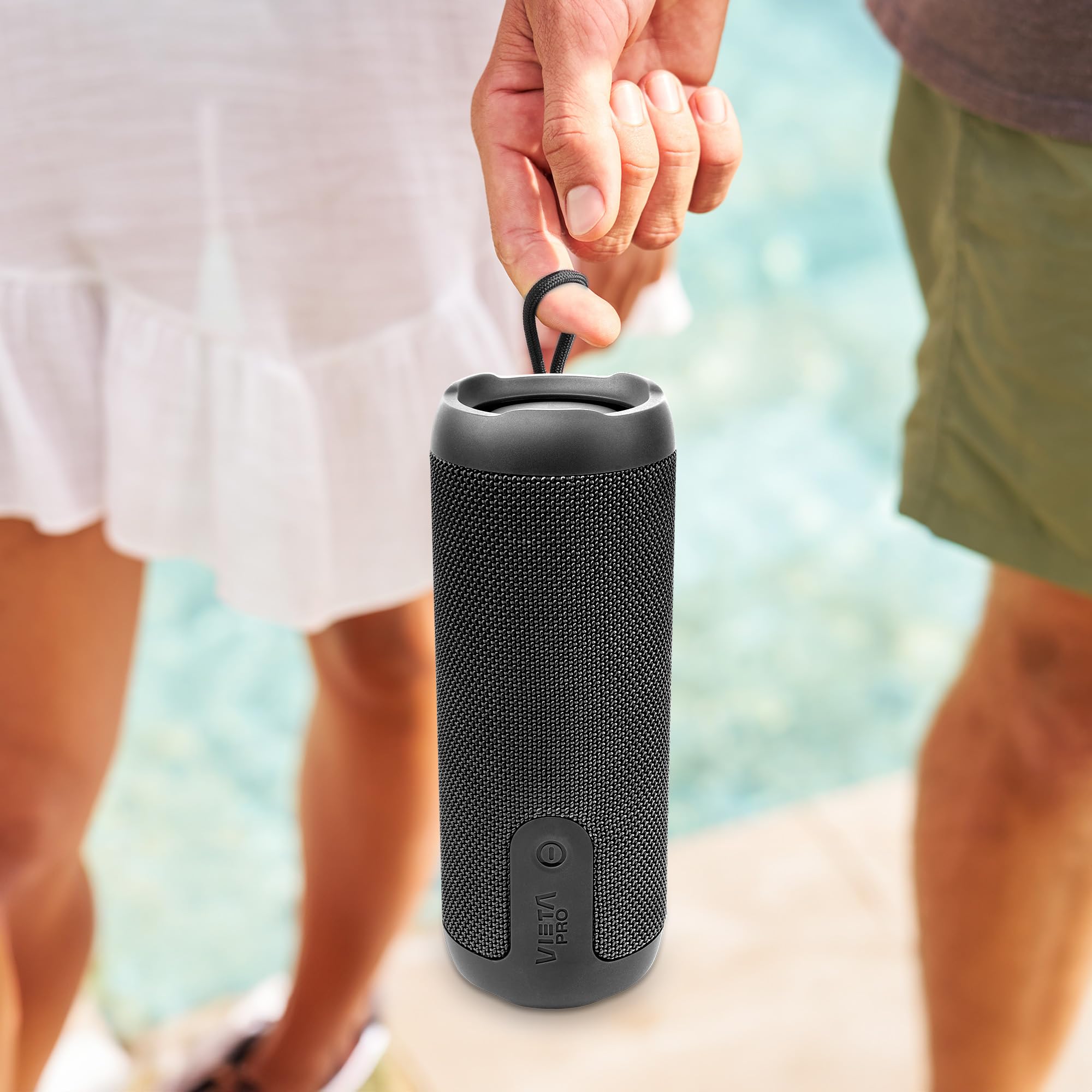 Vieta Pro Altoparlante Bluetooth 5.3, potente, 40 W, impermeabile IPX7, batteria 11H e radio FM. Grande altoparlante con TWS, Aux-In, USB e porta di tipo C | Altoparlante portatile Star