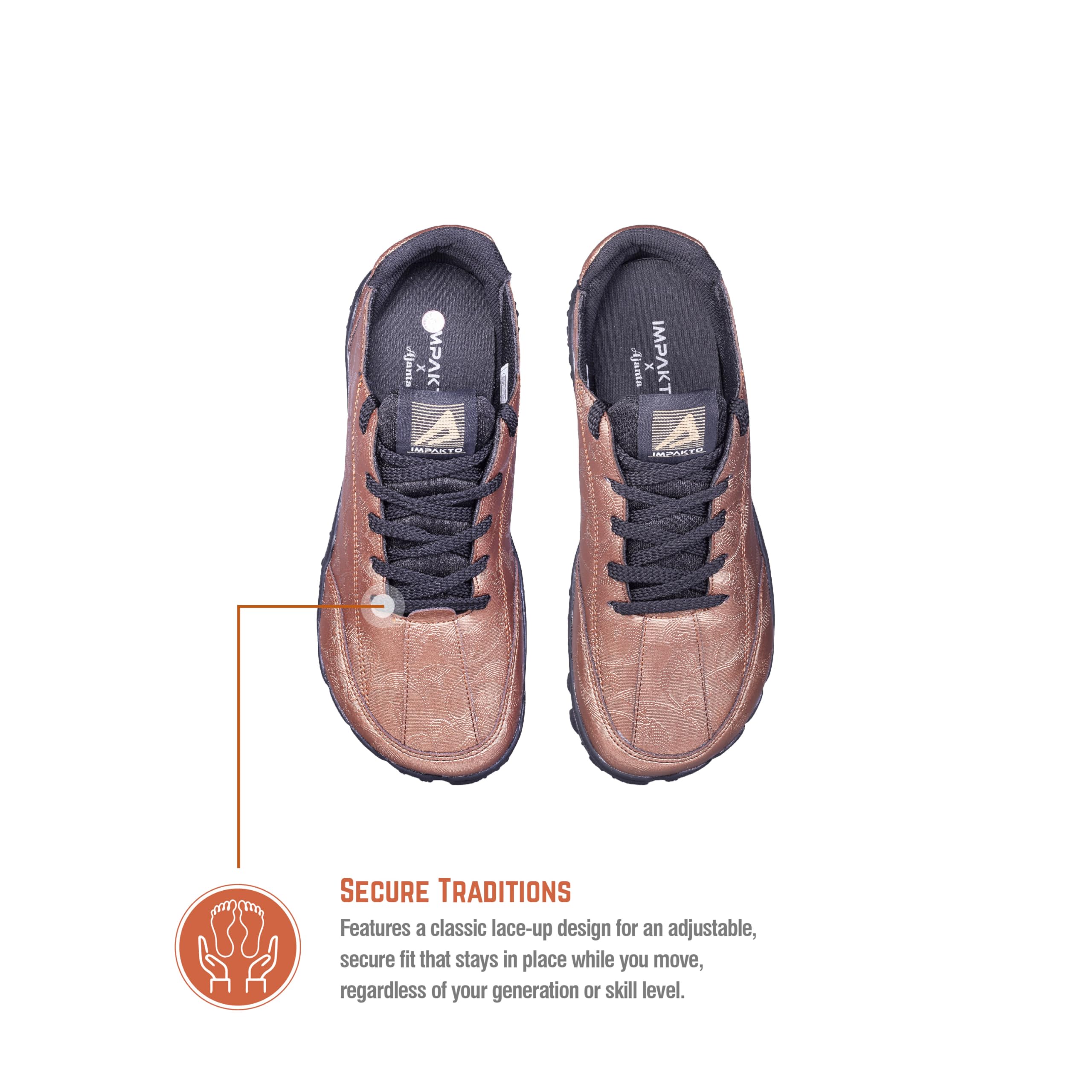 Impakto Men’s Barefoot Utsav Shoes | Wide Toe Box | Designed for Garba, Dandiya & Navratri Dance | Zero-Drop for Natural Movement | Anti-Skid Rubber Sole 4