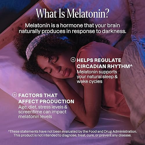 Miniatura 2 de Cliganic Gomitas de melatonina (10 mg, suministro para 120 días) - Ayuda para dormir para adultos, sabor a bayas, vegano, sin transgénicos, kosher,