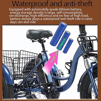 電動アシスト三輪車　前面バスケット付き 電動三輪自転車 アシスト」の人気商品一覧 | 安い商品を通販