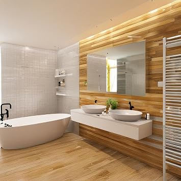 Amig - Rectangular Plastic Grille with Mosquito Net - Ventilation Grills for Air Outlet - Ideal for Ceiling in Kitchen and Bathroom - Size: 260 X 90 MM - Colour: White