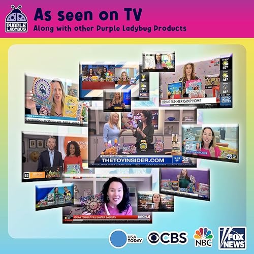 Miniatura 23 de PURPLE LADYBUG Kit de fabricación de diademas de bricolaje, manualidades para niñas de 6 a 8 años, regalos de 5 a 9 años, accesorios