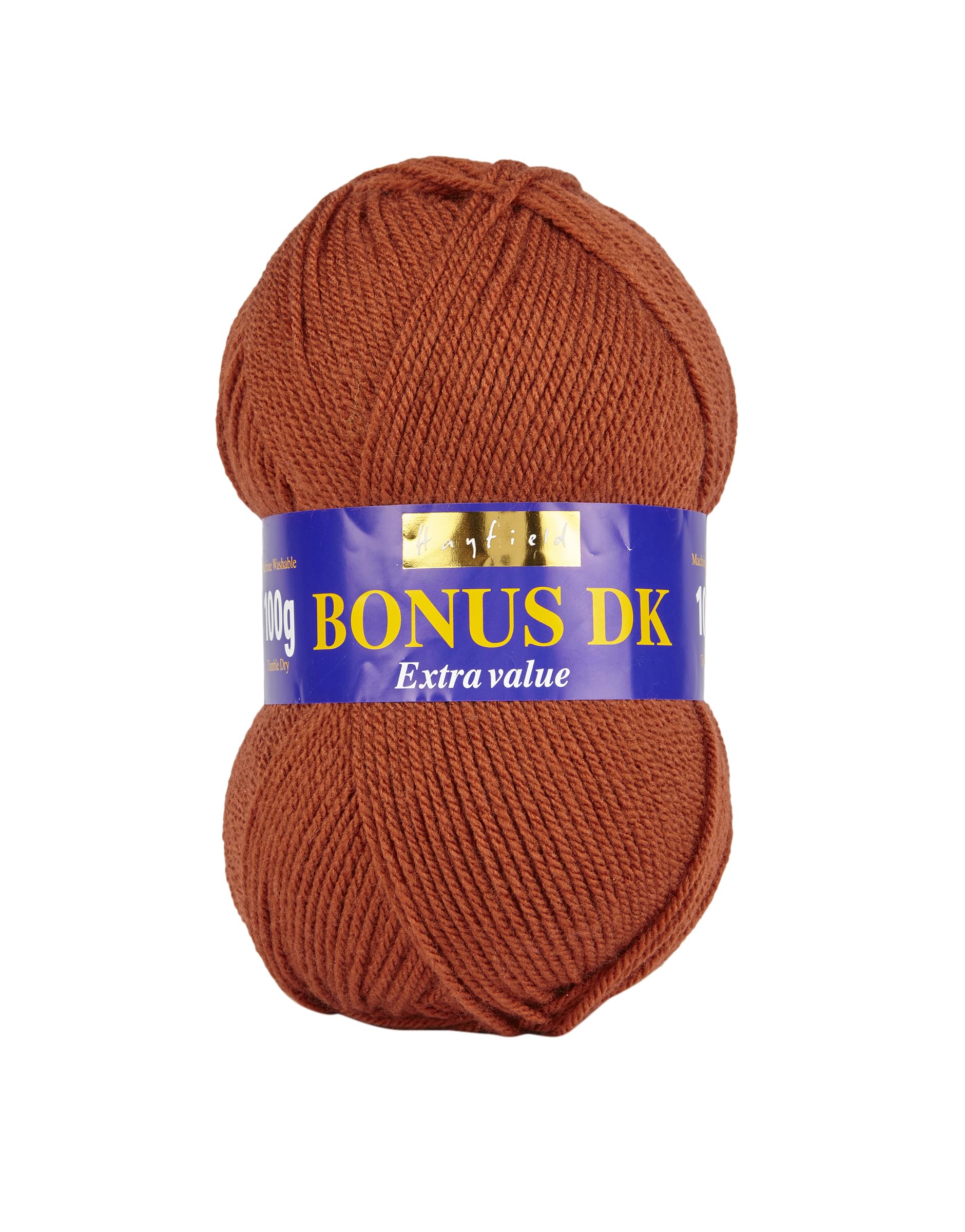 Sirdar Hayfield Bonus DK Double Knitting Yarn, Russet (557), 100g