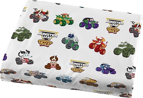 Vista 113 de Jay Franco Cars 95 de Disney y Pixar - Juego de sábanas de tamaño matrimonial Coches 95