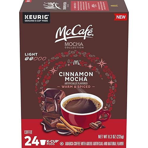 McCafé Mocha Collection - Cápsulas de café (24 unidades), color marrón