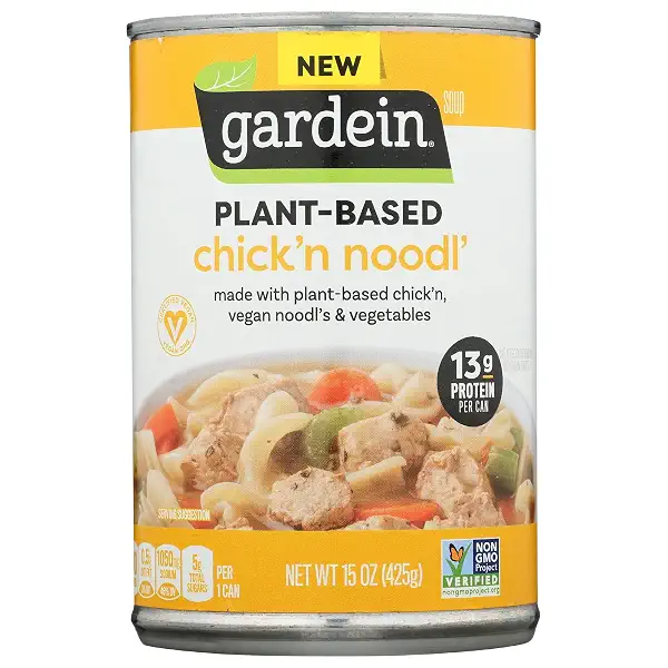 Gardein Plant-Based Chick'n Noodl' Soup, Vegan, 15 oz 1