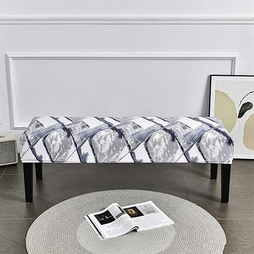 Vista 127 de Eco-Ancheng Funda para silla de comedor, funda extraíble para protección de banco, asiento y silla, sala de estar y cocina A1