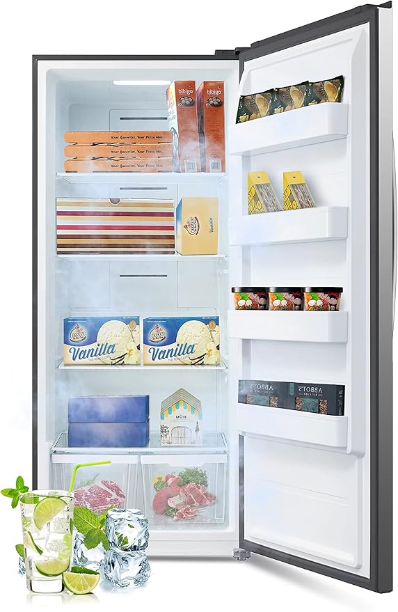 SMETA Upright Freezer Convertible RefrigeratorFreezers