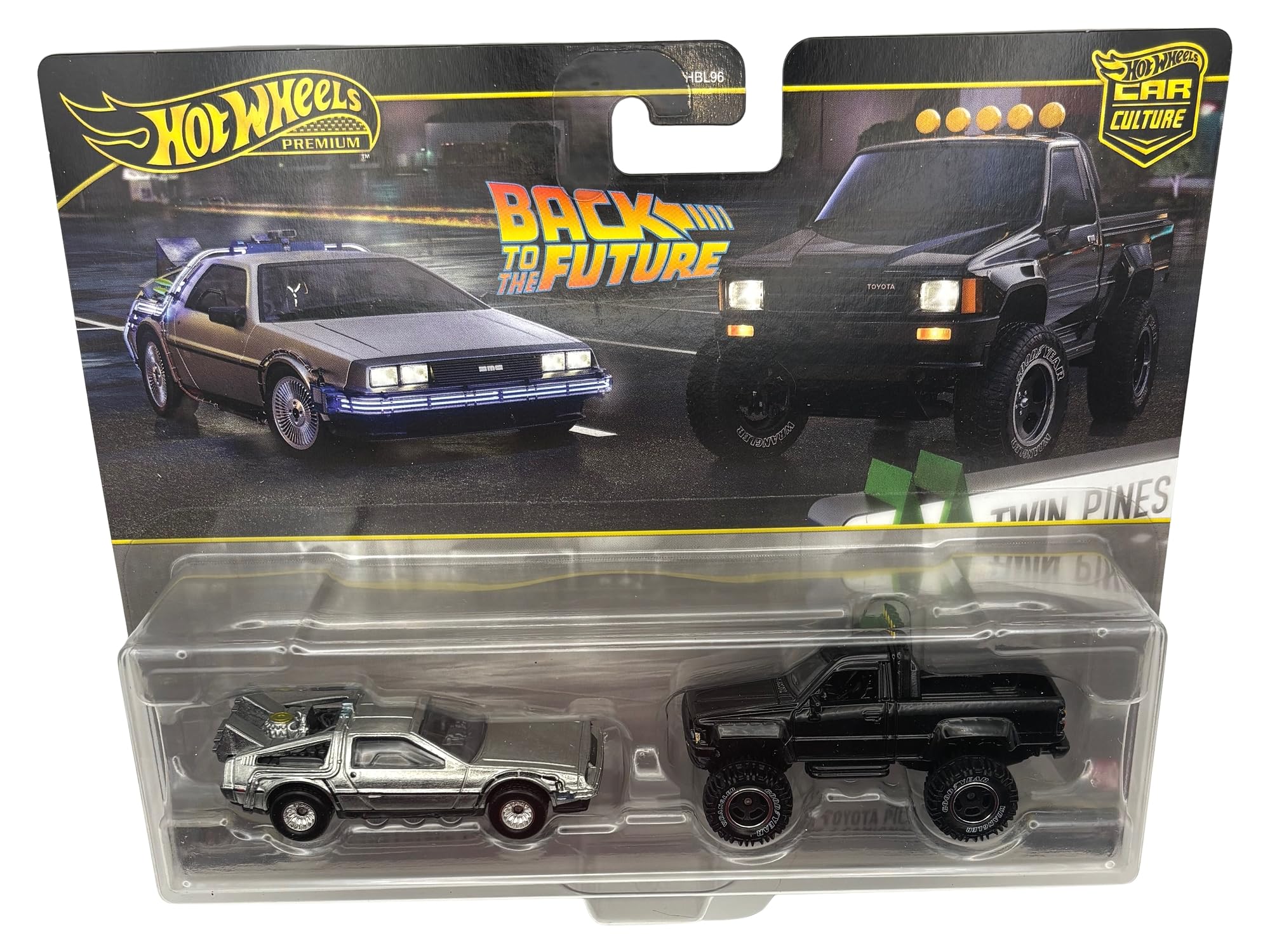 Amazon.com: Hot Wheels Premium - Back to The Future Time Machine