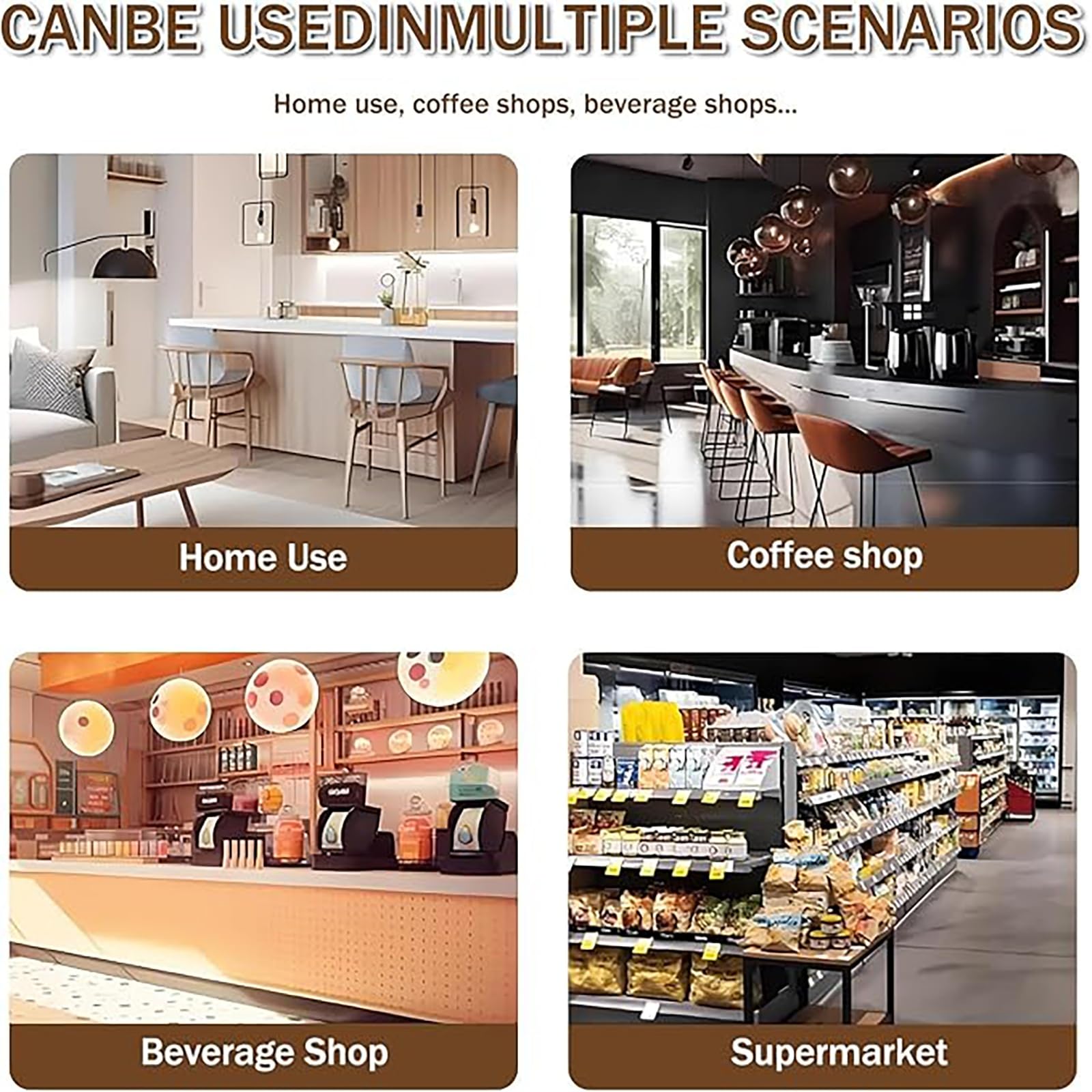 Máquina eléctrica de limpieza de posos de café, limpiador de portafiltro de 58 mm, 3 opciones de montaje, alta velocidad, ideal para cafeterías comerciales y domésticas, limpieza eficiente del café