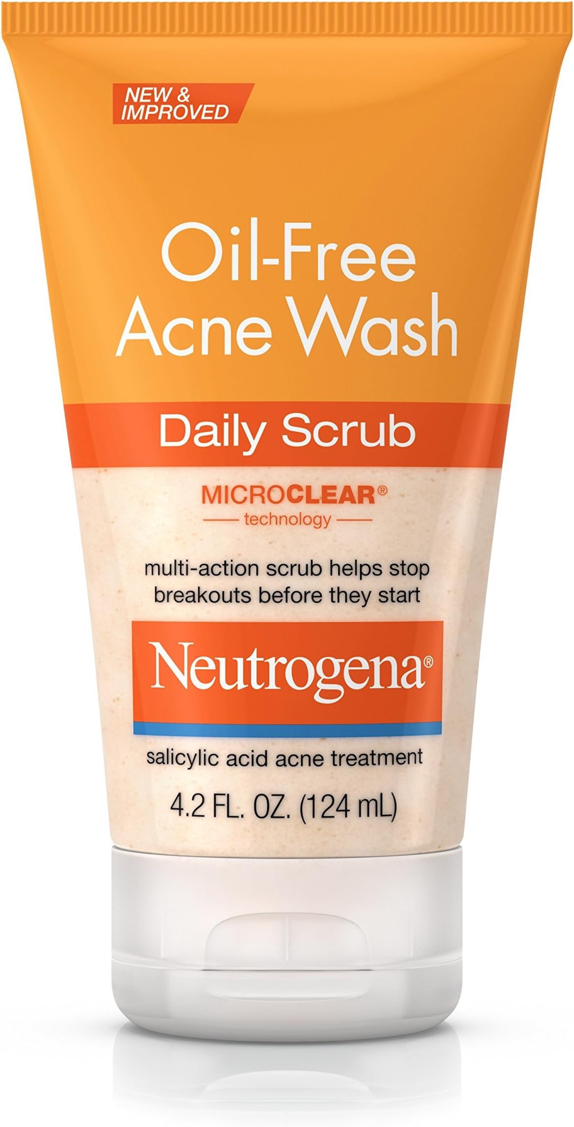 Oil-Free Acne Wash Daily Scrub, 4.2 oz