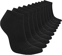 Skechers Womens Half Terry Classic Low Cut Socks 10-Pack