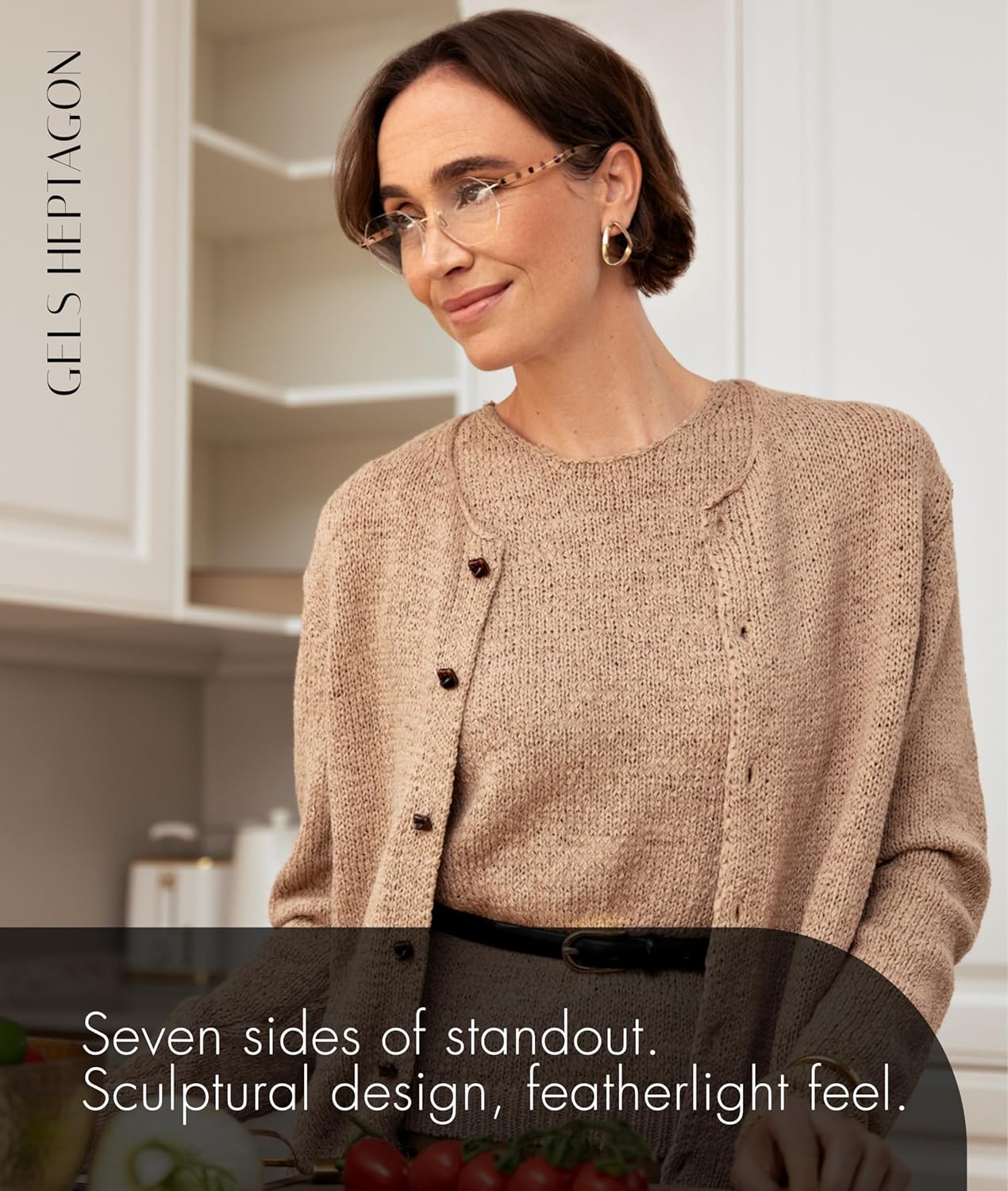 Scojo New York Gels Heptagon Reading Glasses - Scratch-Resistant, Stylish Readers for Men & Women - Image 9