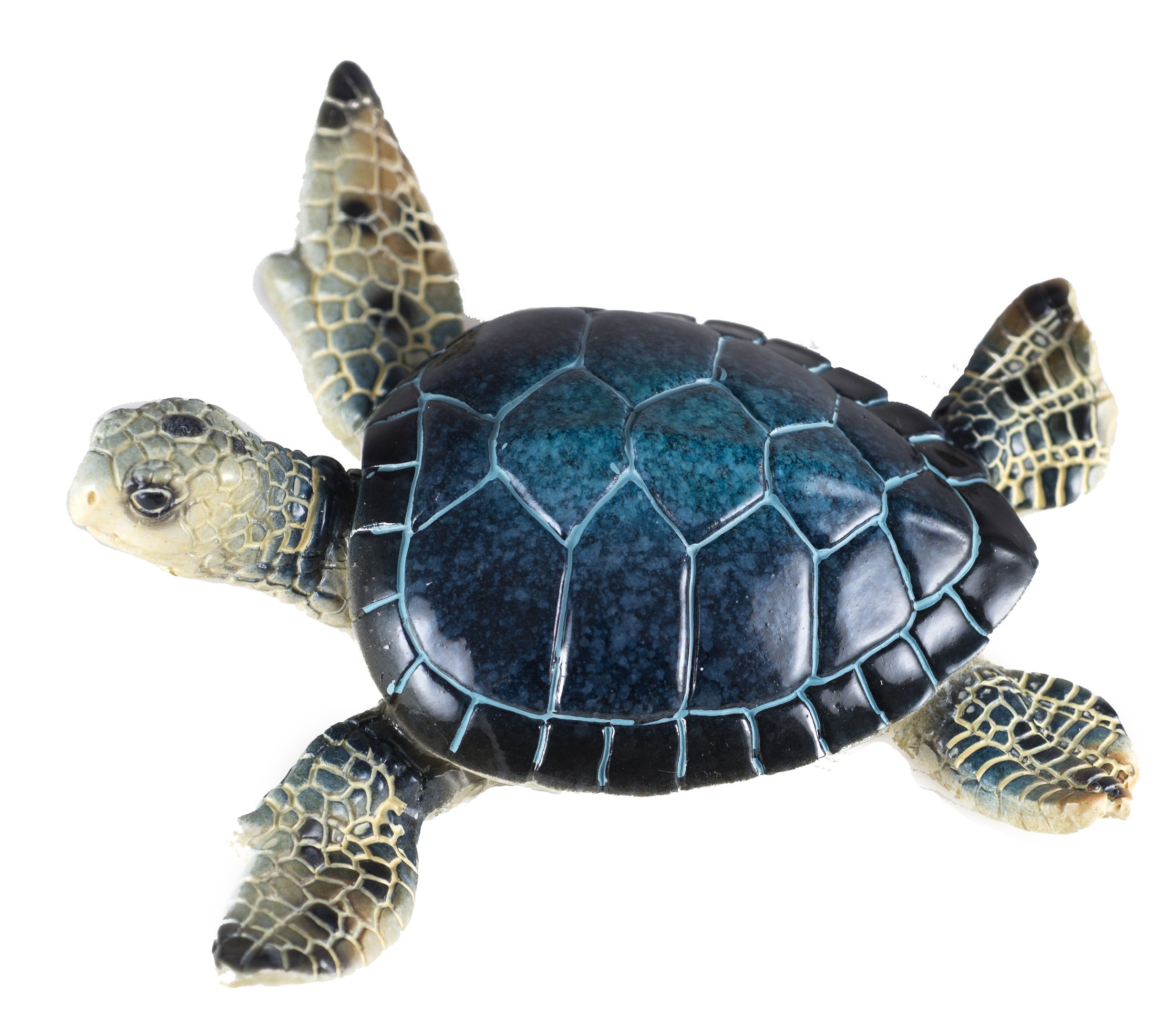 unison gifts 5.75 Inch Blue Sea Turtle