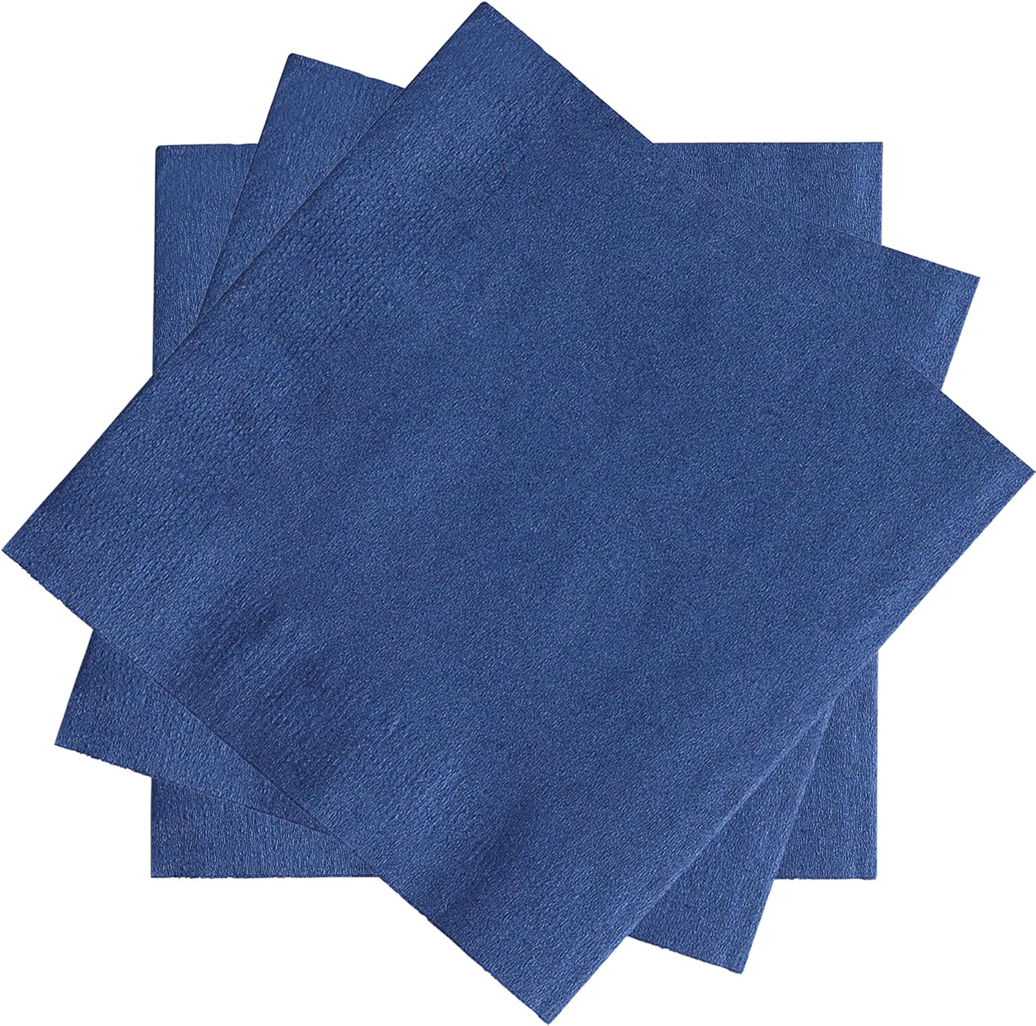 CUSINIUM 250pack Navy Blue Paper Napkins Disposable 2