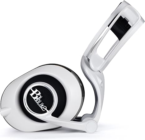 blue lola sealed over ear high fidelity headphones white