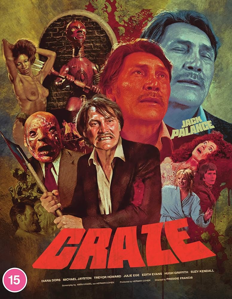 Craze [Blu-ray]: Amazon.co.uk: Jack Palance, Diana Dors, Julie Ege