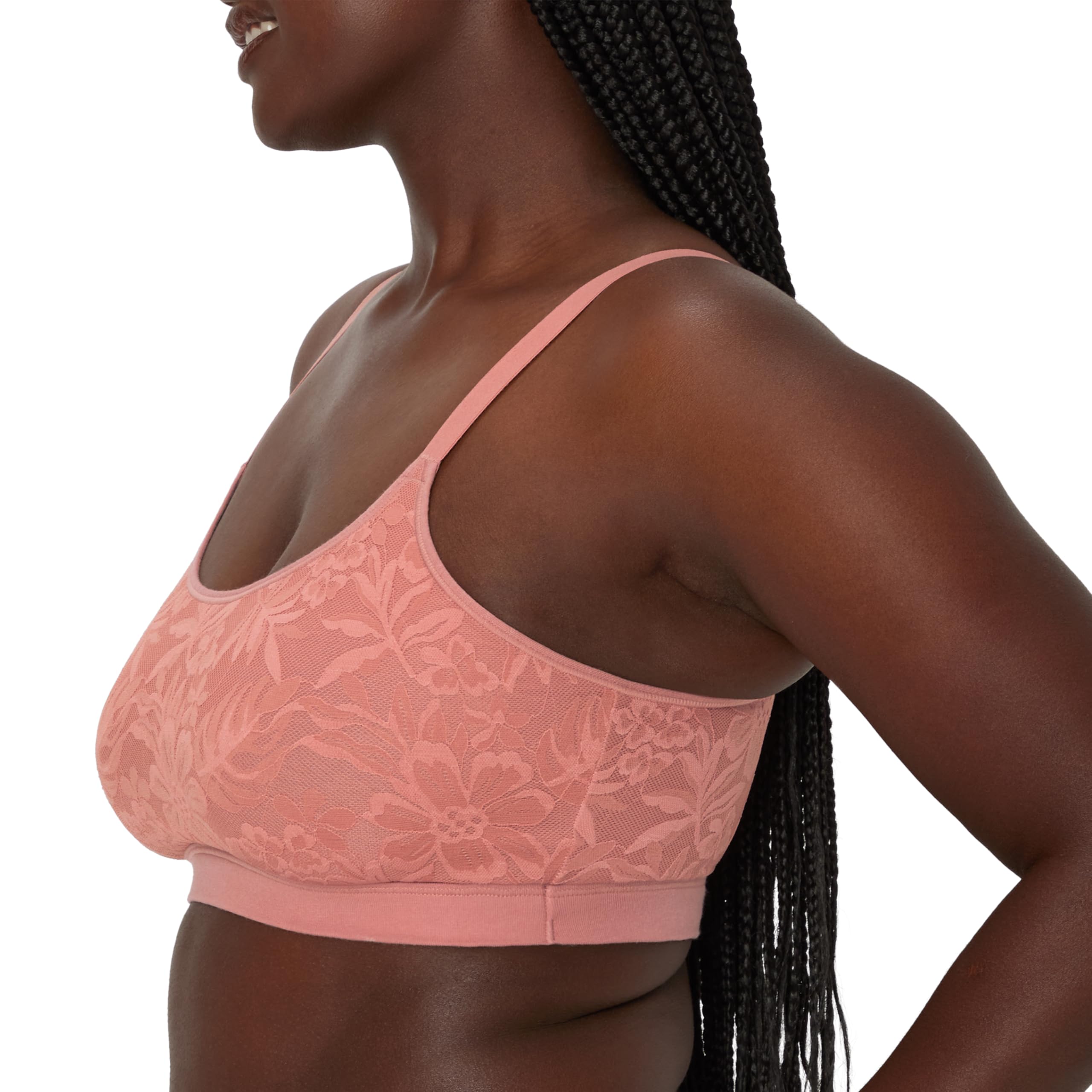 Bali Breathe Bralette, Pullover Wireless Bra, Breathable Bralette, Convertible Straps Reggiseno Donna (Pacco da 1)