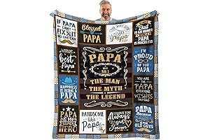Grandchildren to Papa Throw Blanket: A Timeless Gift of Love