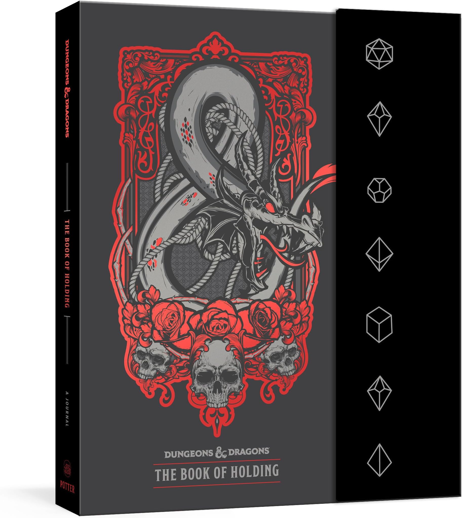 The Book of Holding (Dungeons & Dragons): A Blank Journal with Grid Paper for Note-Taking, Record Keeping, Journaling, Drawing, and More