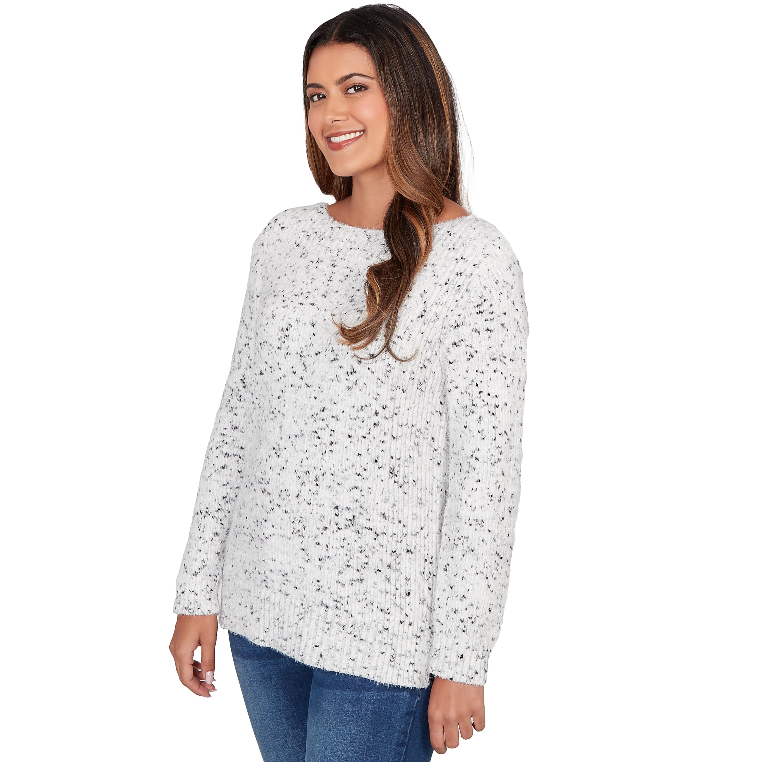 Ruby Rd Pullover Chenille Sweater