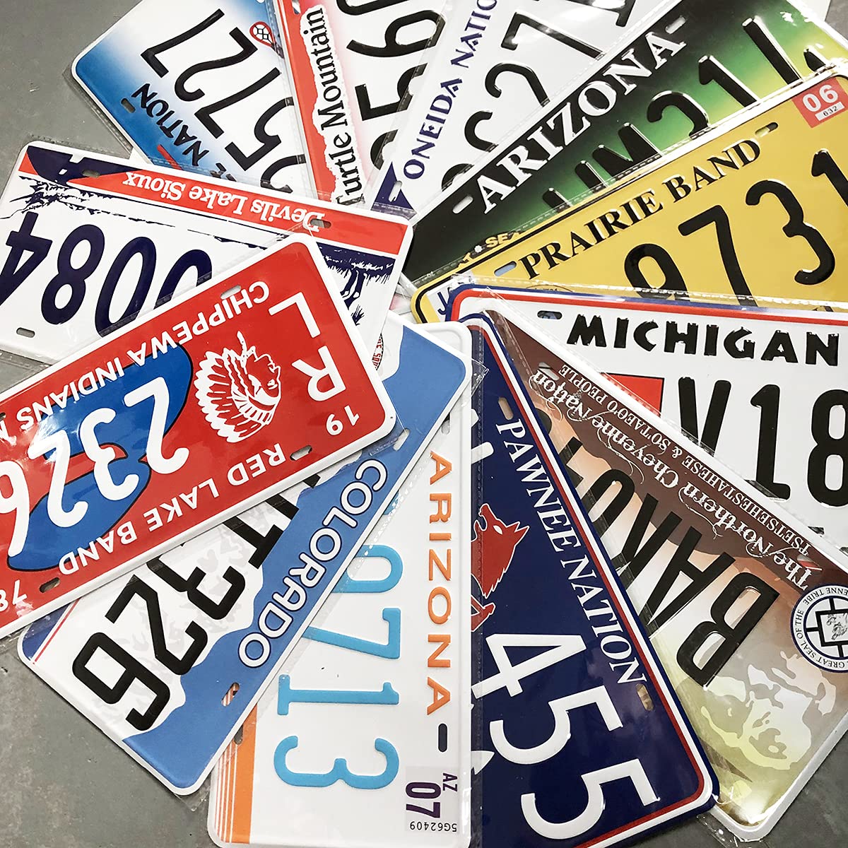Native American License Plate Frames