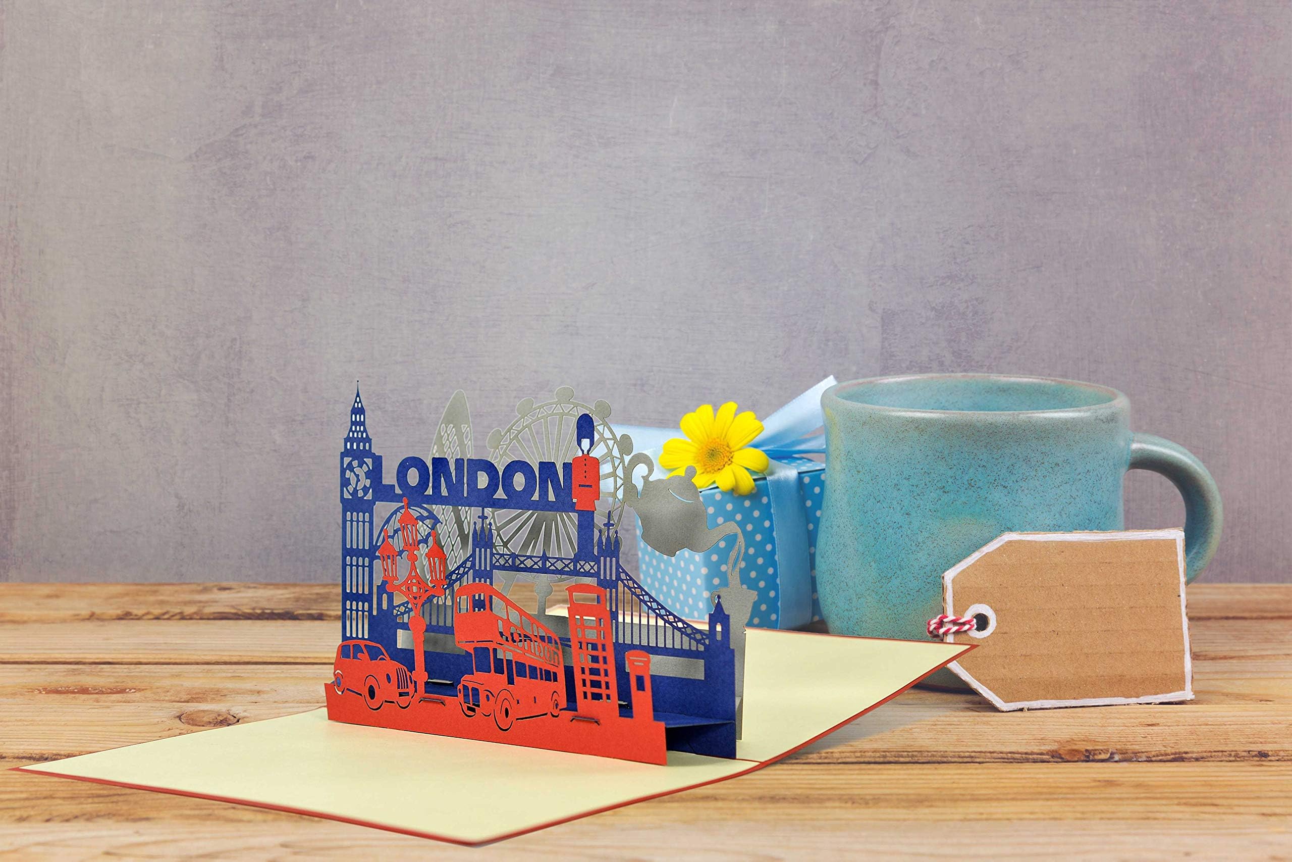 GREETING ART Biglietto di compleanno pop-up, biglietto di auguri di compleanno, biglietto pop-up 3D, per donne, mamme, ragazze, uomini, amici, romanticismo