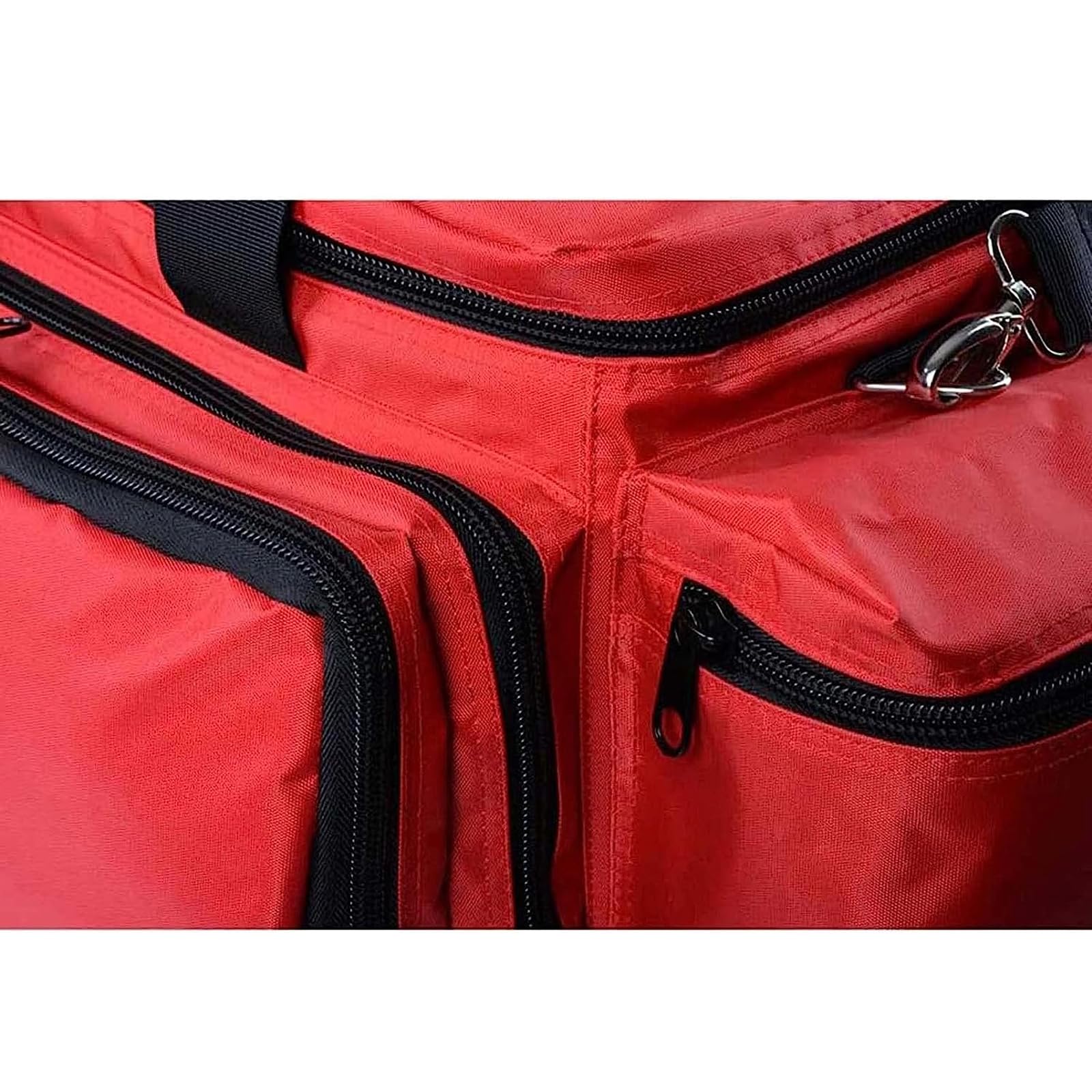 Mochila De Primeros Auxilios Bolsa De Emergencia Vacía Mochilas Médicas De Primeros Auxilios Rojas, Kit De Rescate De Emergencia Impermeable Al Aire Libre De Gran Capacidad