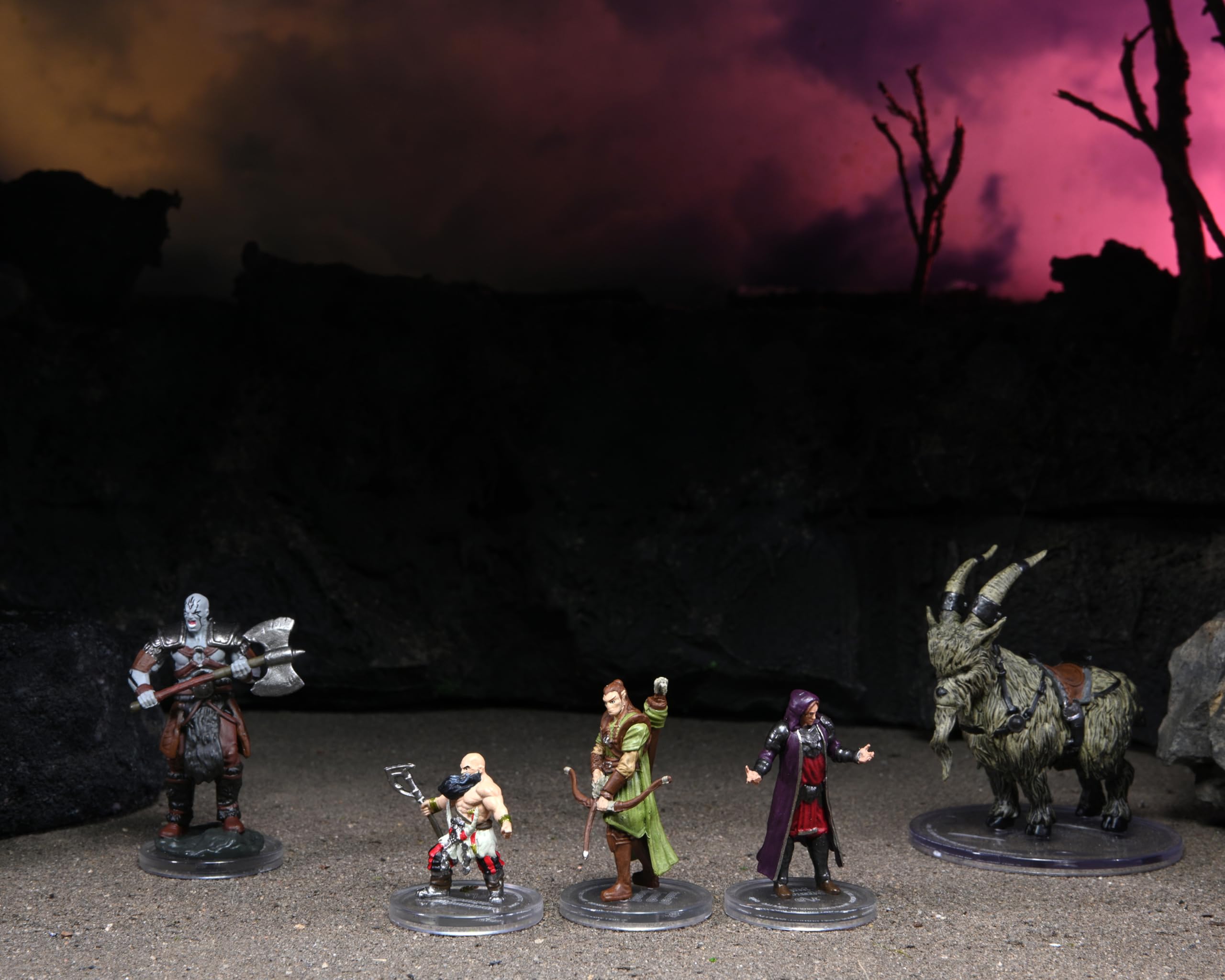 WizKids Personajes de Tal'Dorei Set 1: Papel crítico prepintado