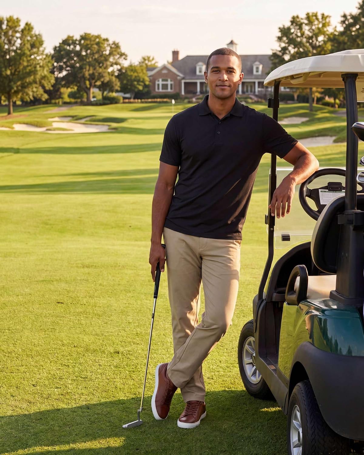 3 Pack Men's Short Sleeve Golf Polo Collared Athletic Tennis Shirt Casual | Available In Big & Tall, Quick Dry, Work, Moisture Wicking, Dry Fit, Tops, Hiking, Summer, Camisas Para Hombre, Performance