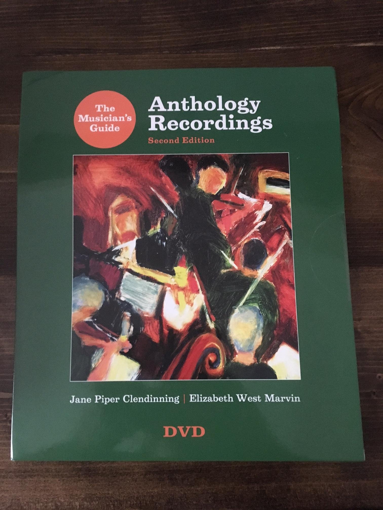 The Musician's Guide to Anthology Recordings: For the Musician's Guide to Theory and Analysis Clendinning, Jane Piper and Marvin, Elizabeth West